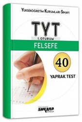 TYT Felsefe 40 Yaprak Test - Ankara Yayıncılık