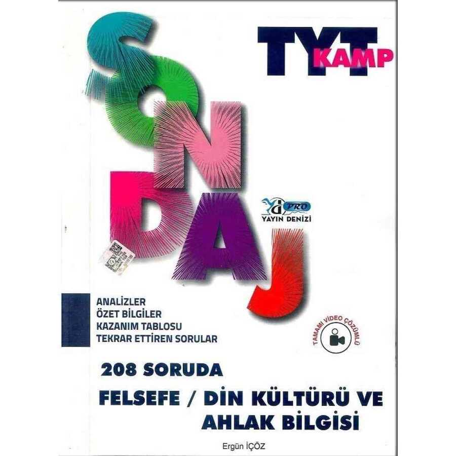 TYT Kamp Sondaj 208 Soruda Felsefe - Din Kültürü ve Ahlak Bilgisi