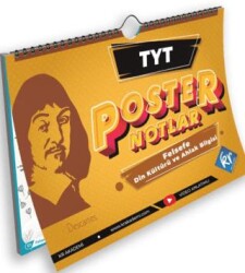 TYT Felsefe ve Din Kültürü Poster Notlar - KR Akademi Yayınları