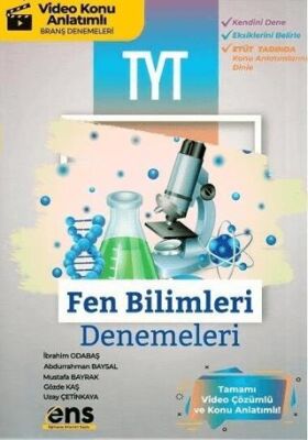 ENS Yayınları TYT Fen Bilimleri 12 Deneme - 1