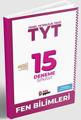 Metin Yayınları TYT Fen Bilimleri 15 Deneme Sınavı