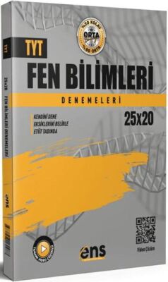 TYT Fen Bilimleri 20 x 25 li Denemeleri - 1