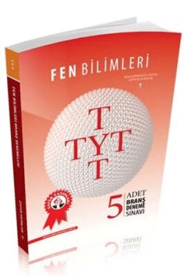 Zafer Dershaneleri Yayınları TYT Fen Bilimleri 5 Adet Branş Deneme Sınavı - 1