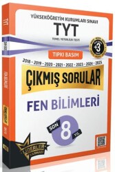 TYT Fen Bilimleri Son 8 Yıl Çıkmış Sorular +3 ÖSYM Benzer Deneme Hediyeli 2018-2025 - Liderler Karması Yayınları