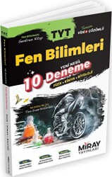Miray Yayınları TYT Fen Bilimleri Yeni Nesil 10 Deneme - Miray Yayınları