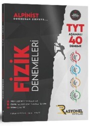 TYT Fizik Alpinist Aşamalı 40 Deneme - Rasyonel Yayınları 