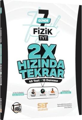 TYT Fizik Ders Platosu 7 Günde 2X Hızında Tekrar - 1