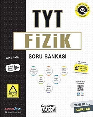 Üçgen Yayıncılık TYT Fizik Soru Bankası - 1