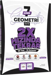 TYT Geometri 7 Günde 2X Hızında Tekrar Deneme - Ders Platosu