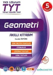 Kronometre Yayınları 2019 TYT Geometri Akıllı Kitabım Konu Anlatım Fasikülleri 5 Kitap Set - Kronometre Yayınları 