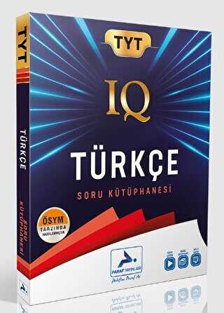 PRF Yayınları TYT IQ Türkçe Soru Kütüphanesi PRF Yayınları