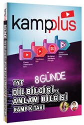 Tonguç Akademi Kampplus 8 Günde TYT Dil Bilgisi ve Anlam Bilgisi Kamp Kitabı - Tonguç Akademi