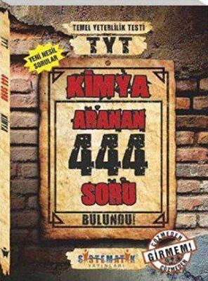 Sistematik Yayınları TYT Kimya 444 Aranan Soru - 1