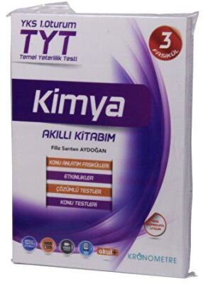 Kronometre Yayınları TYT Kimya Konu Anlatımlı Fasiküller 3 Kitap Set - 1