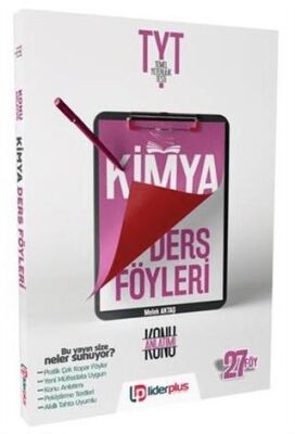 Lider Plus Yayınları TYT Kimya Konu Anlatımlı Ders Föyleri - 1
