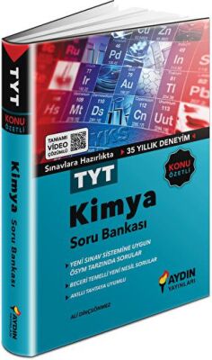 Aydın Yayınları TYT Kimya Konu Özetli Soru Bankası - 1