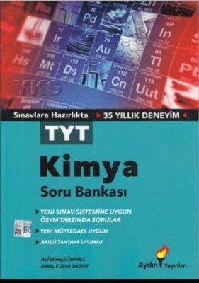 Aydın Yayınları TYT Kimya Soru Bankası - 1