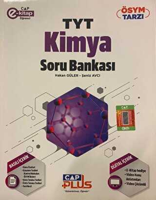 Çap Yayınları TYT Kimya Soru Bankası