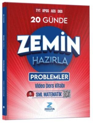 TYT KPSS AGS DGS 20 Günde Zemin Hazırla Problemler Video Ders Kitabı - 1