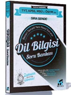 KPSS TYT MSÜ Dil Bilgisi Sıra Sende Soru Bankası - 1