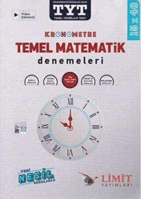 TYT Kronometre Temel Matematik Denemeleri - 1
