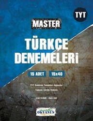 Okyanus Yayınları TYT Master 15 Türkçe Denemeleri - Okyanus Yayınları