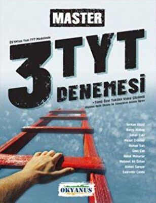 Okyanus Yayınları TYT Master 3 Deneme - 1