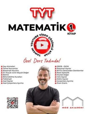 TYT Matematik 1. Kitap Tamamı Çözümlü Soru Bankası - 1