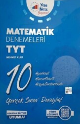 Yeni Nesil YKS TYT Matematik 10 Deneme Sınavı - Yeni Nesil Yayınevi