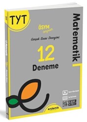 TYT Matematik 12`li Deneme Sınavı - Endemik Yayınları