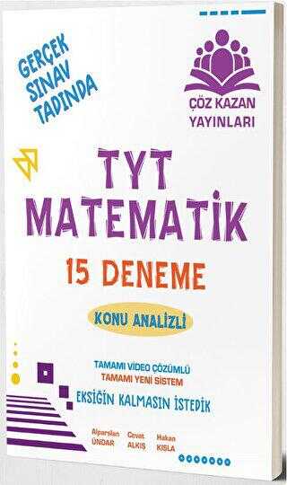 Çöz Kazan Yayınları TYT Matematik 15 Analizli Deneme
