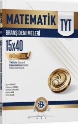 TYT Matematik 15 x 40 Branş Denemeleri - Bilgi Sarmal Yayınları