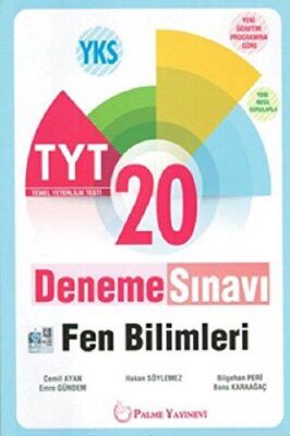 TYT Fen Bilimleri 20 Deneme Sınavı - 1