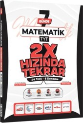 TYT Matematik 7 Günde 2X Hızında Tekrar Deneme - Ders Platosu