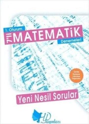 HYD Yayınları 1. Oturum 7`li TYT Matematik Denemeleri - HYD Yayınları