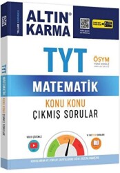 Altın Karma Yayınları TYT Matematik Konu Konu Çıkmış Sorular - Altın Karma Yayınları