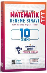 Derece Yayınları - Bayilik TYT Matematik Deneme Sınavı 10 Deneme - Derece Yayınları - Bayilik