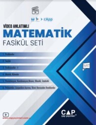 Çap Yayınları TYT Matematik Fasikül Seti Video Çözümlü - Çap Yayınları