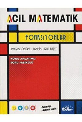 Acil Yayınları TYT Matematik Fonksiyonlar - 1