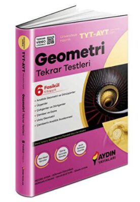 Aydın Yayınları TYT AYT Geometri Tekrar Testleri - 1