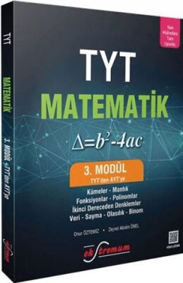 Ekstremum Yayınları TYT Matematik Modül 3 - 1