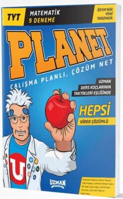 Uzman Yayınları TYT Matematik Planet 9 Deneme - 1
