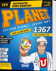 Uzman Yayınları TYT Matematik Orta Ve İleri Düzey Soru Bankası Planet - Uzman Yayınları
