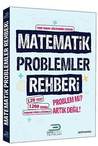 DersMarket Yayınları 2021 Matematik Problemler Rehberi