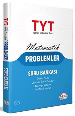 Editör Yayınevi TYT Matematik Problemler Soru Bankası - 1