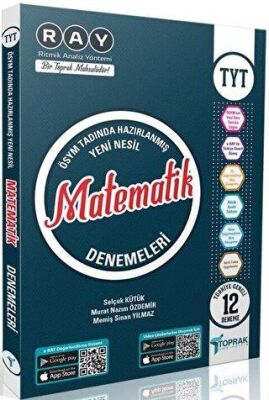 Toprak Yayıncılık TYT Matematik Ray 12`li Denemeleri - 1