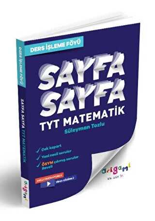 Tammat Yayıncılık TYT Matematik Sayfa Sayfa Ders İşleme Föyü