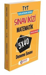 Kurul Yayıncılık TYT Matematik Sınav ikizi Tamamı Çözümlü 5x40 Deneme Sınavı - Kurul Yayıncılık