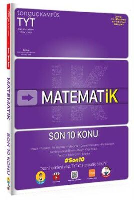 Tonguç Akademi TYT Matematik Son 10 Konu Soru Bankası - 1