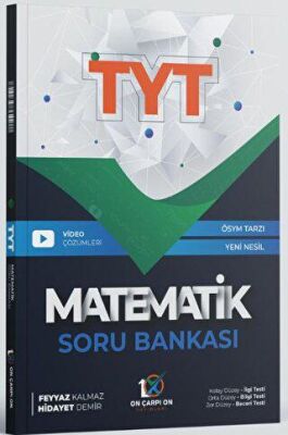 On Çarpı On Yayınları 2025 TYT Matematik Soru Bankası - 1